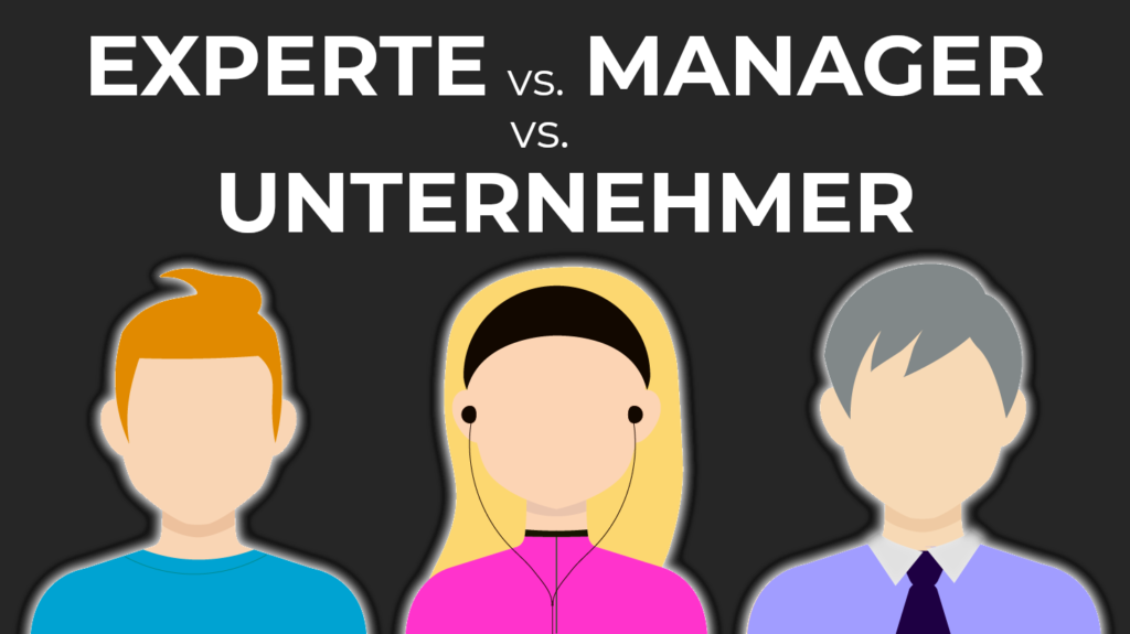 Experte, Manager, Unternehmer