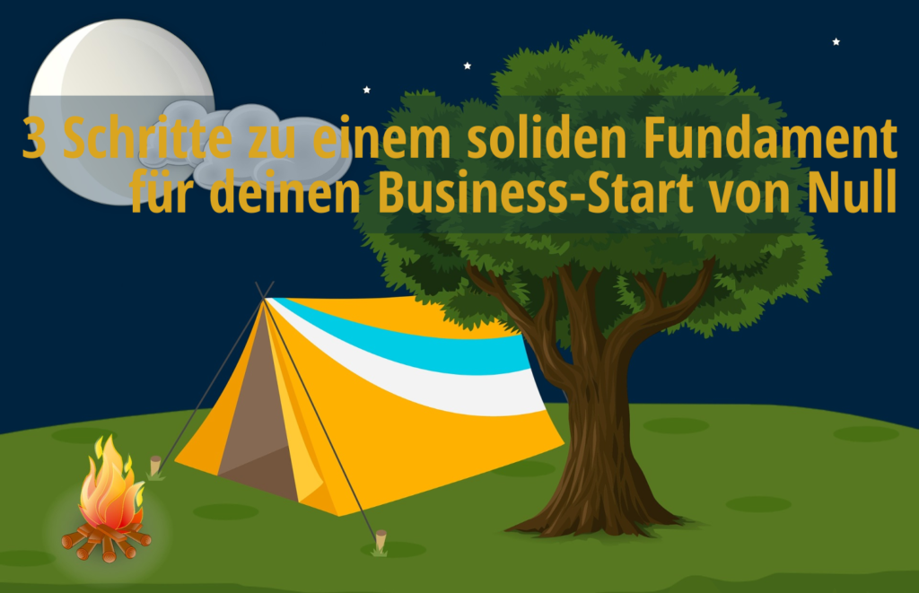 Basislager für Abenteuer Business-Neustart